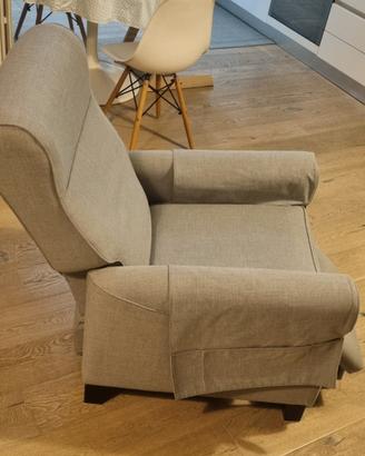 poltrona ikea muren