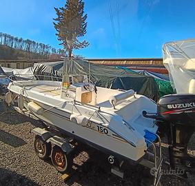 Open 5 mt . GioMare 150 +motore Suzuki DF40/60 cv