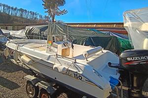 Open 5 mt  con motore Suzuki DF40/60 cv