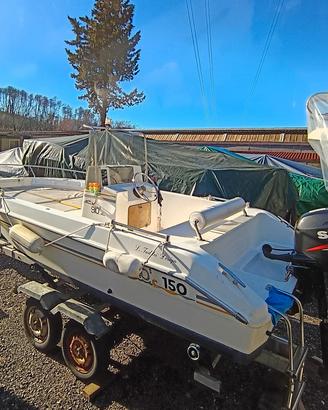 Open 5 mt  con motore Suzuki DF40/60 cv