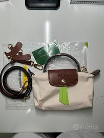Longchamp mini white