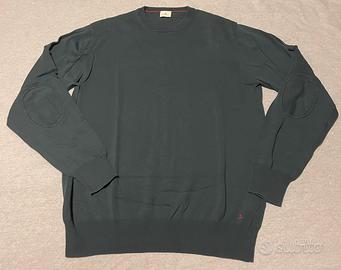 Maglione Peuterey, xxl, verde petrolio, cotone
