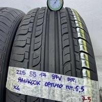 Gomme usate 225 55 17 estive al 80% spedizione