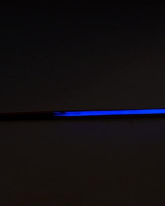 Bastoncino per capelli nappa bamboo resina luminos