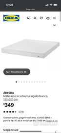 Materasso King Ikea - Lattice Rigido Abygda