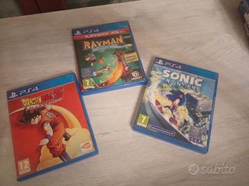 3 giochi per ps4 
