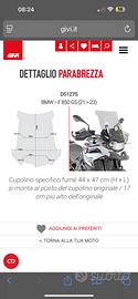 PARABREZZA GIVI FUME’ per gs f 850