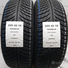 2 GOMME 205 40 18 MICHELIN A2079