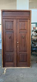 Portone in legno 