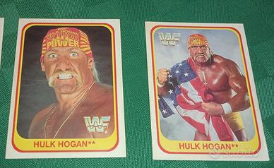 Carte Merlin anni 90 Hulk Hogan WWF Wrestling Card