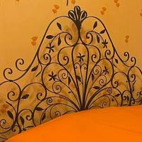 testiera letto ferro battuto