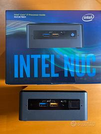 Intel NUC8 core i7-8559U SSD 256 Gb 16Gb Ram Win11