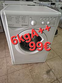 Lavatrice indesit  6kg classe Apiupiu 
