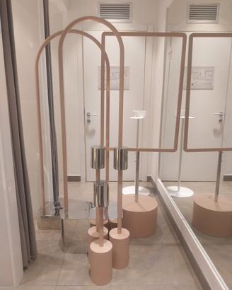 strutture per vetrina o arredo interno showroom