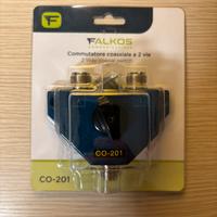 Falkos CO-201 Commutatore coassiale a 2 vie