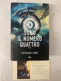 Libro di Pittacus Lore “Sono il Numero Quattro”