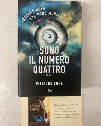 Libro di Pittacus Lore “Sono il Numero Quattro”