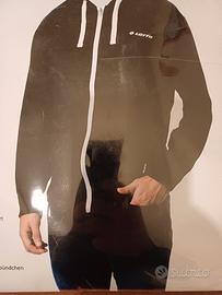 Felpa nera Lotto tg.L