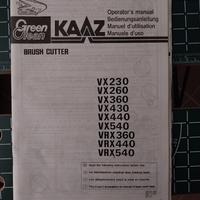 manuale kaaz tagliaerba