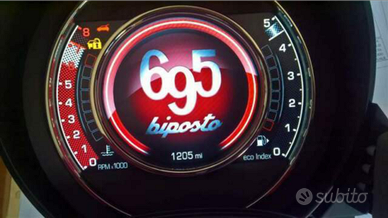 Contachilometri Fiat Abarth 500 DIGITALE TFT