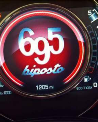 Contachilometri Fiat Abarth 500 DIGITALE TFT