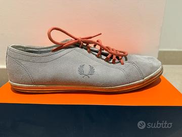 Scarpe camoscio uomo Fred Perry tg. 44