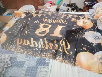 Striscione 18 anni