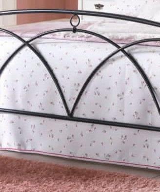 Testiera e pediera in ferro per letto matrimoniale
