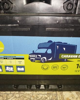 Batteria servizi agm camper caravan 100ah nuova
