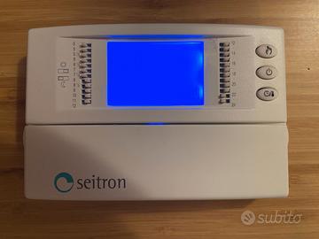 Cronotermostato Seitron Freetime Plus Bianco