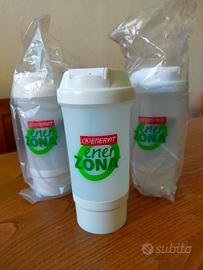 Shaker Enervit Enerzona. 3 pezzi
