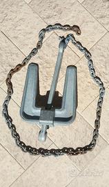 ancora tipo hall 6 kg con catena 150 cm.