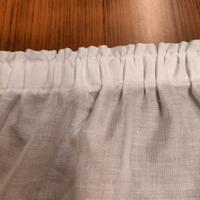 Tenda ricamata confezionata