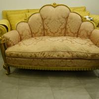 Divano vintage Francese Dorato