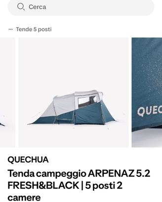 Tanda 4 posti letto