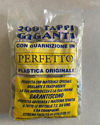 200 tappi giganti - Perfetto - per bottiglie