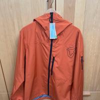 Guscio impermeabile da montagna antivento arancion