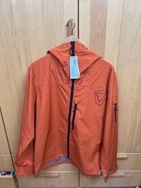 Guscio impermeabile da montagna antivento arancion