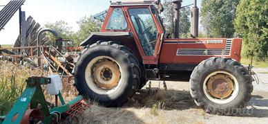 Trattore FIAT e Irrigatore CASELLA
