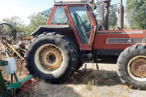 Trattore FIAT e Irrigatore CASELLA