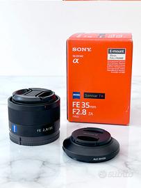 Sony obiettivo SEL35F28Z Zeiss