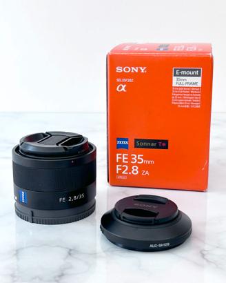 Sony obiettivo SEL35F28Z Zeiss Sonnar T