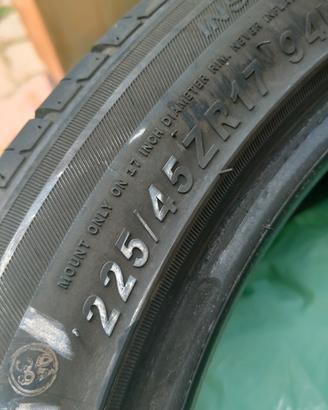 pneumatici 225/45/17