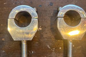 Riser manubrio harley davidson 1"