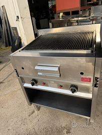 Griglia pietra lavica CB agas GPL/METANO 80x70x90