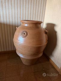 Grande anfora in terracotta artigianale