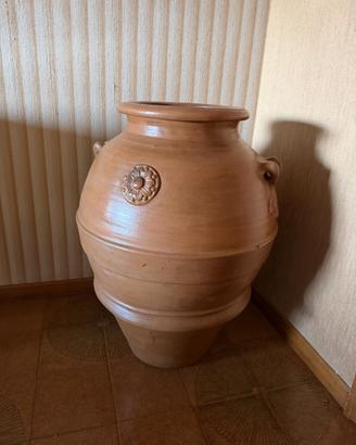 Grande anfora in terracotta artigianale