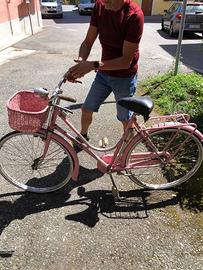 bici rosa