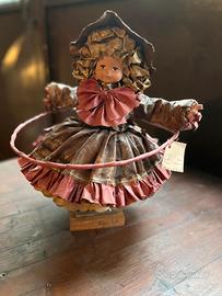 Bambola in cartapesta artigianale – bottega Eugeni