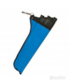 Feretra per  frecce tre tubi con gancio x cintura